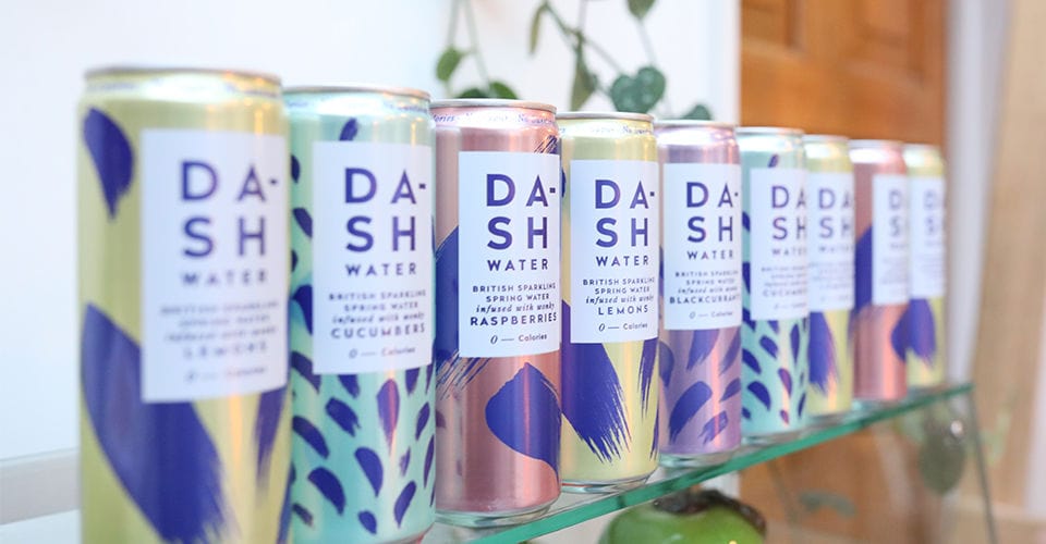 Dash Water: Infused sparkling water made from misshapen British