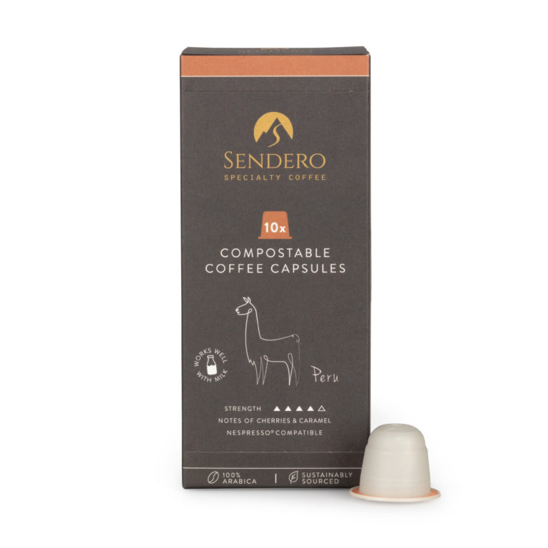 Compostable Coffee Capsules - Peru - 10 Capsules