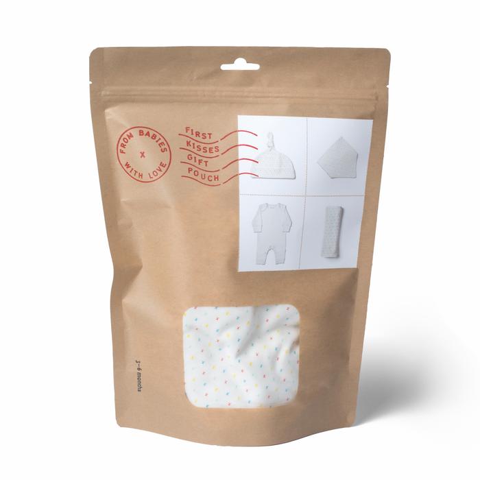 First Kisses organic gift pouch - jumbo