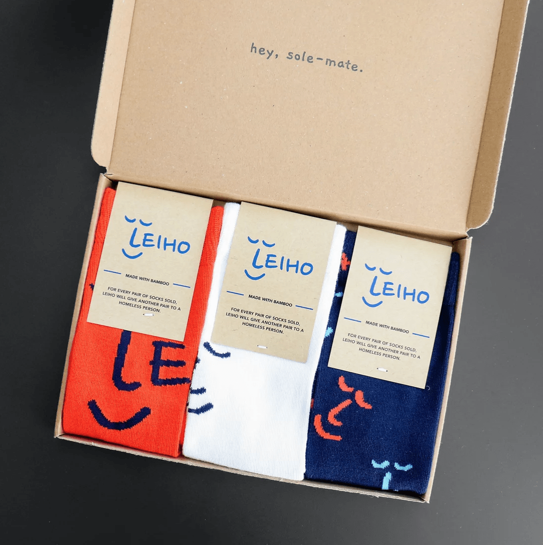 The Trio Bamboo Socks Gift Box