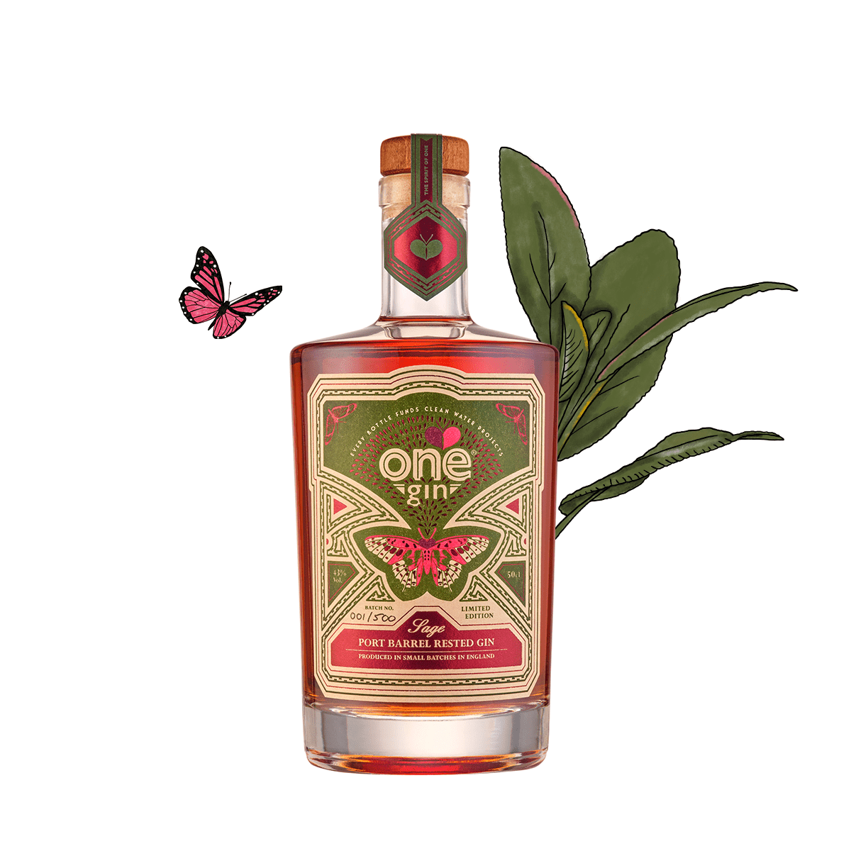 One Port Barrel Rested Gin Limited Edition