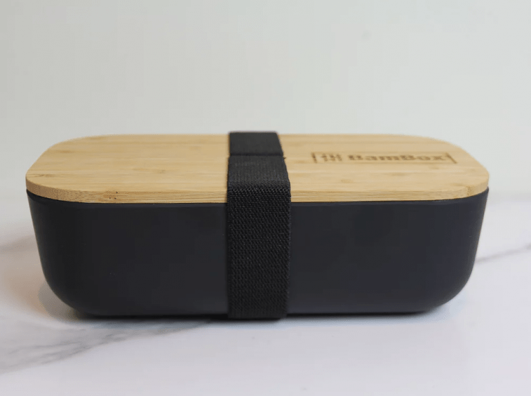 Bamboo Lunch Box - Black (700ml)