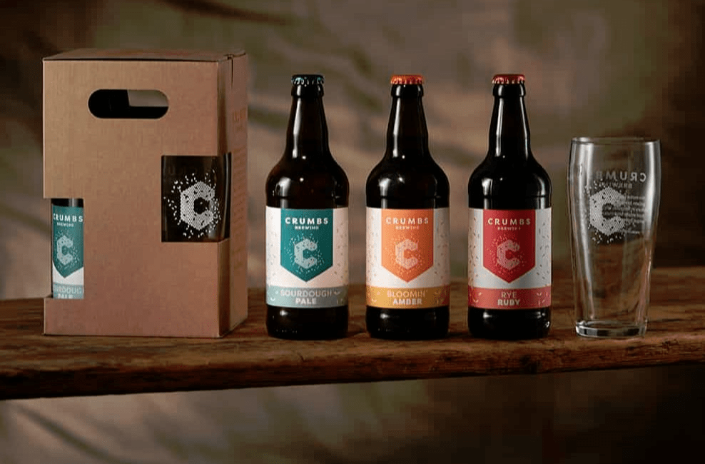 3 Beer Gift Pack + Glass