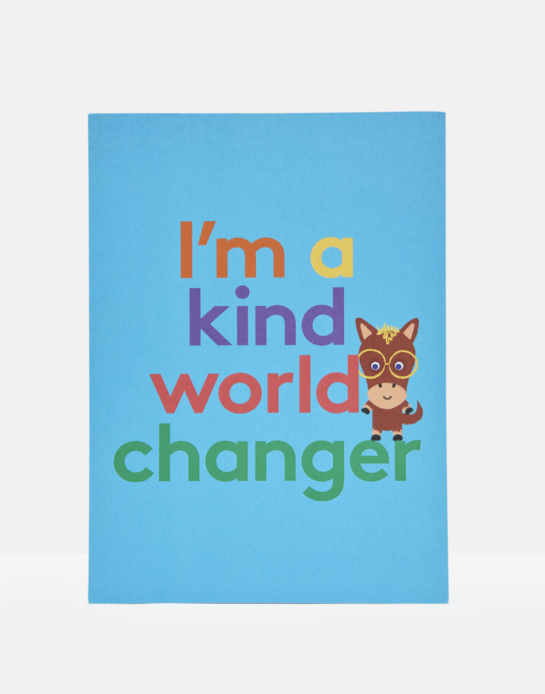 Kind World Changer Print
