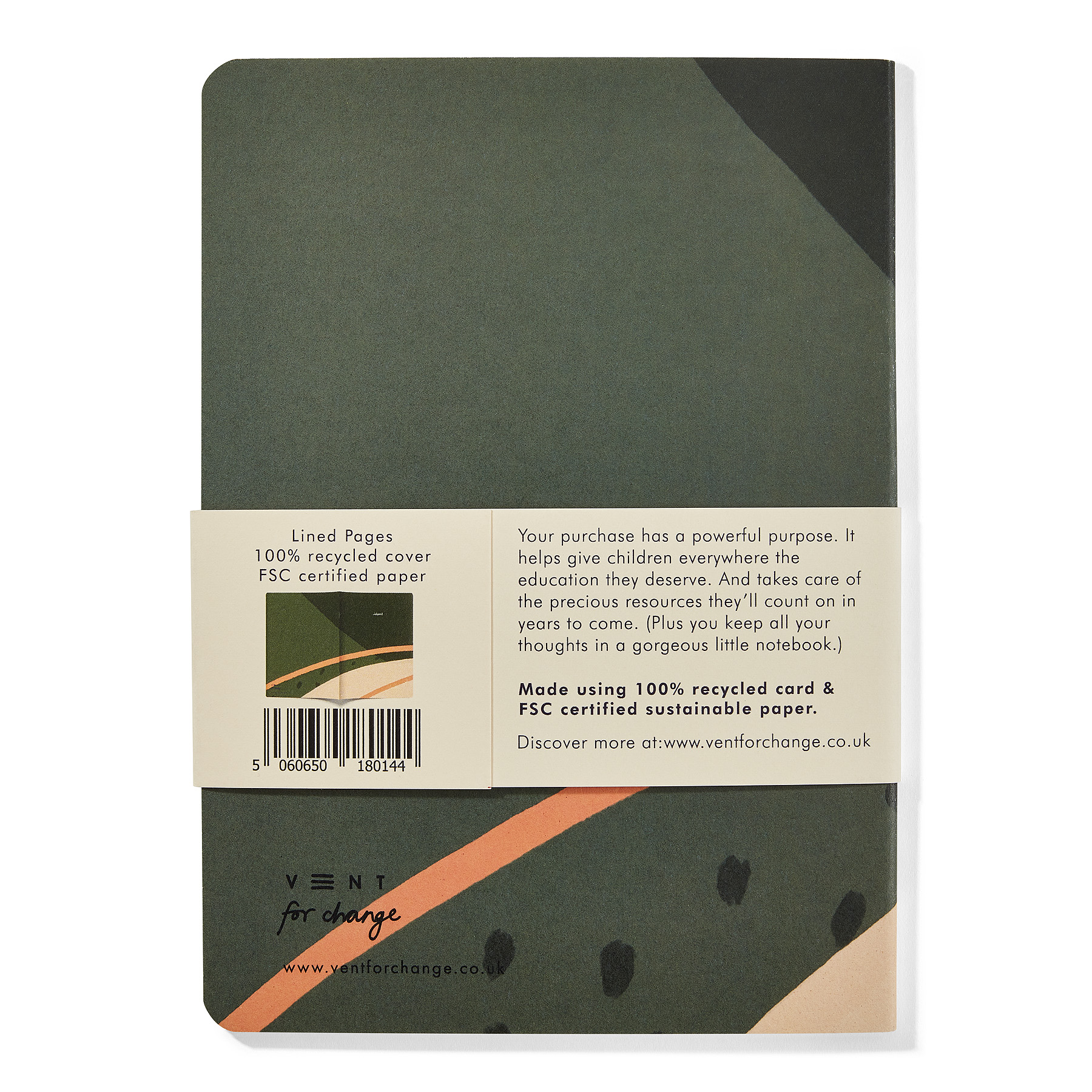 Recycled and Sustainable A5 Notebook – Ideas Green