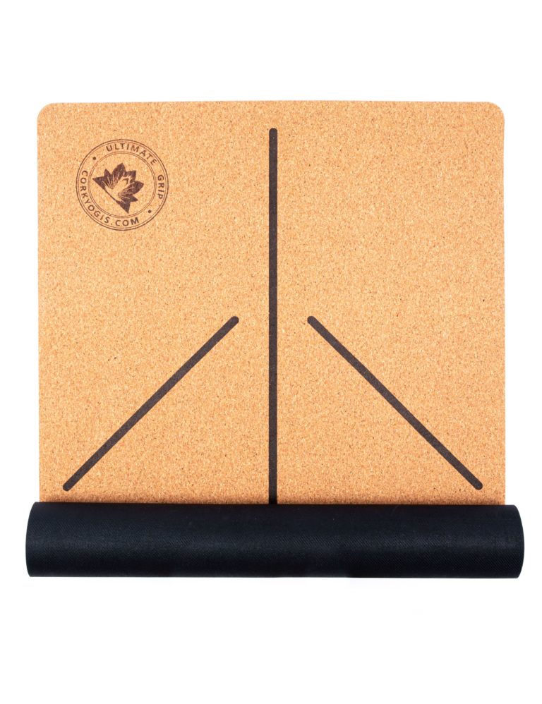 The Classic Aligned Yogi Cork Yoga Mat