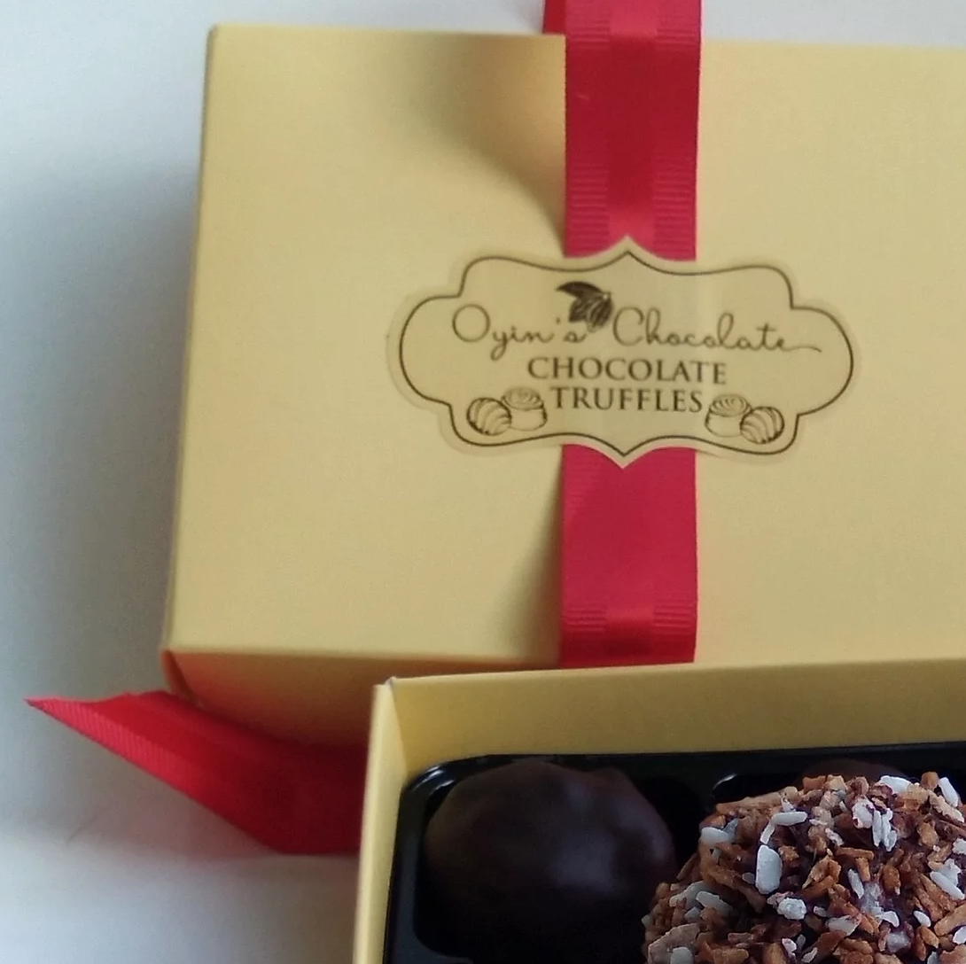 Dark chocolate truffles - box of 6