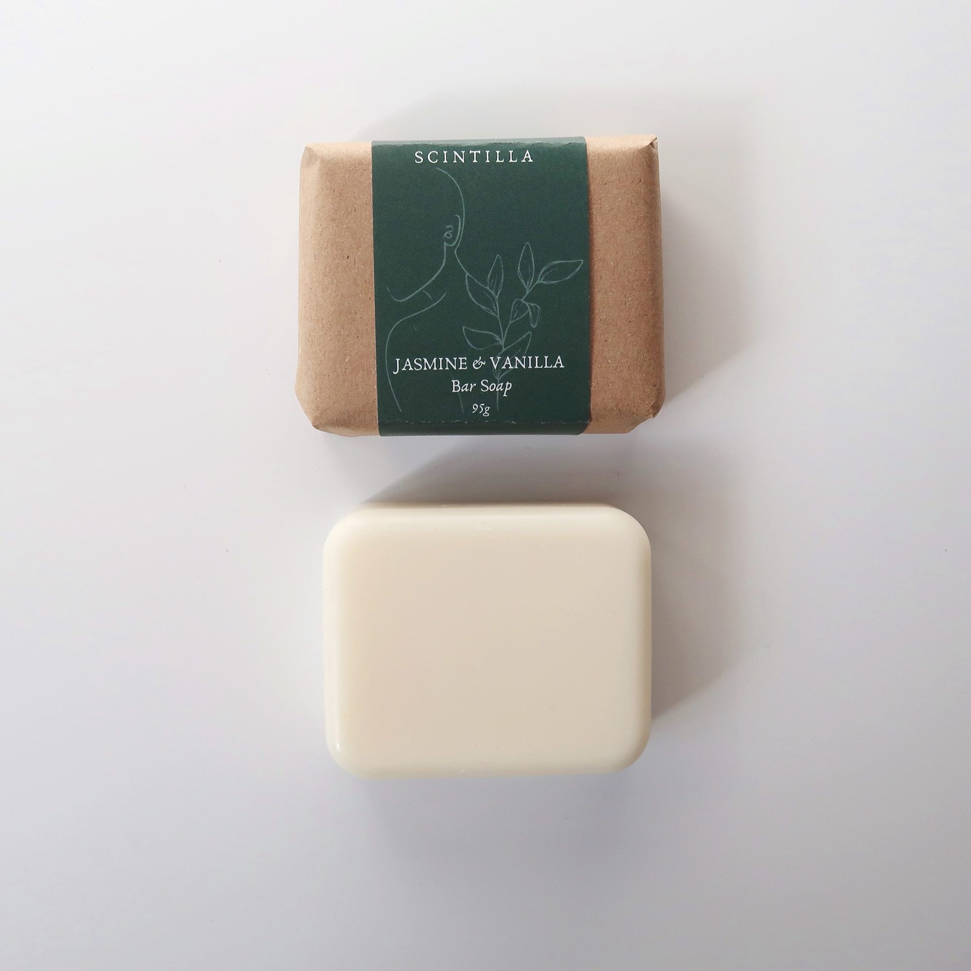 Organic Jasmine & Vanilla Bar Soap