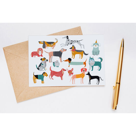 Illustrated Dog Cards (Pack of 10)