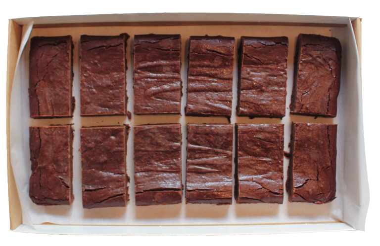 Letterbox Brownie - Chocolate (GF) – Pack of Four