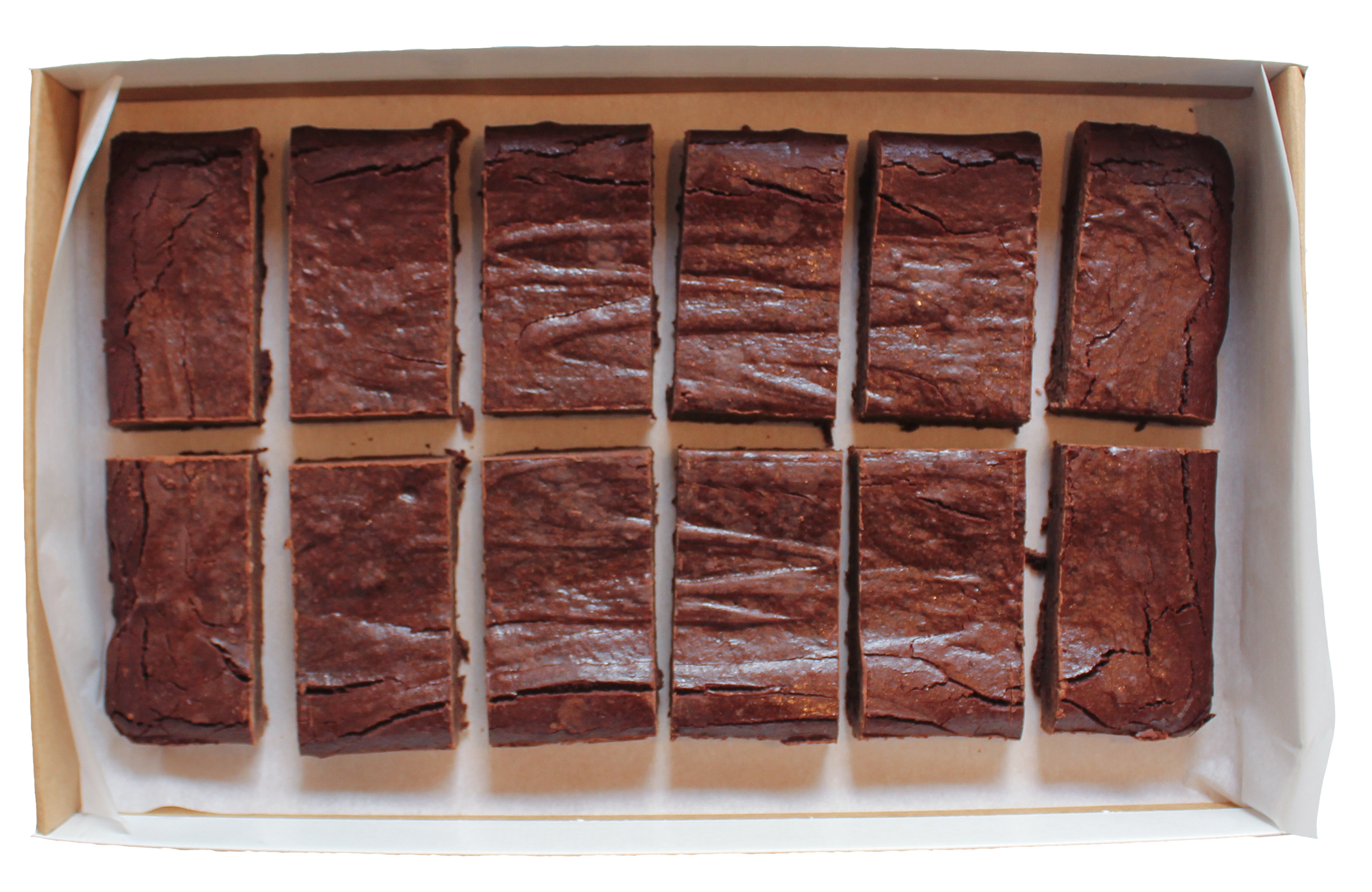 Letterbox Brownie - Chocolate (GF) – Pack of Four