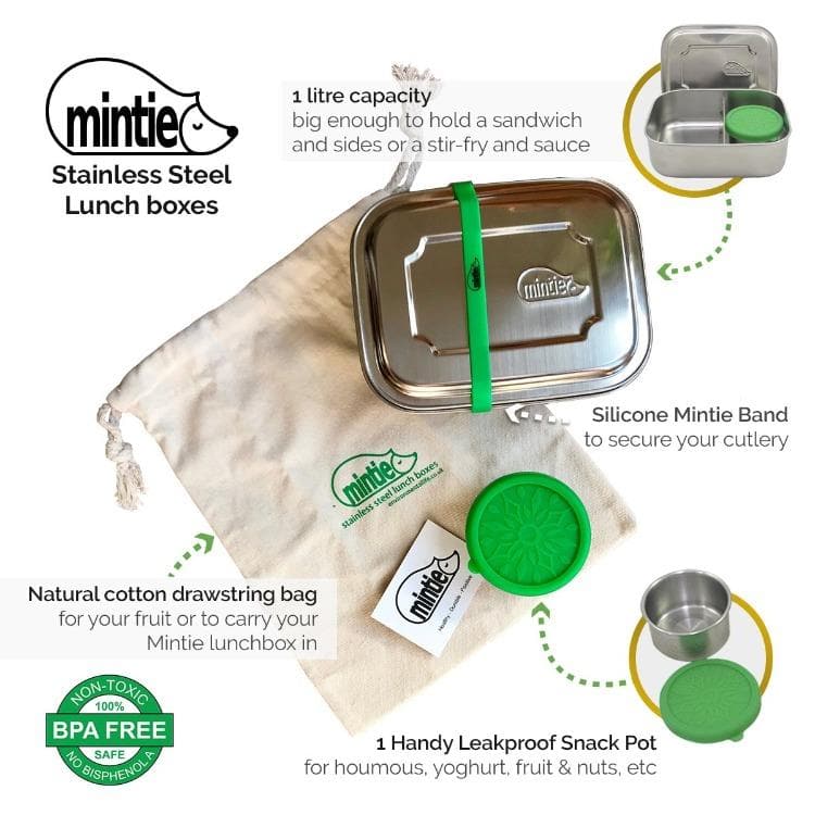 Mintie Duo Stainless Steel Lunch Box Set