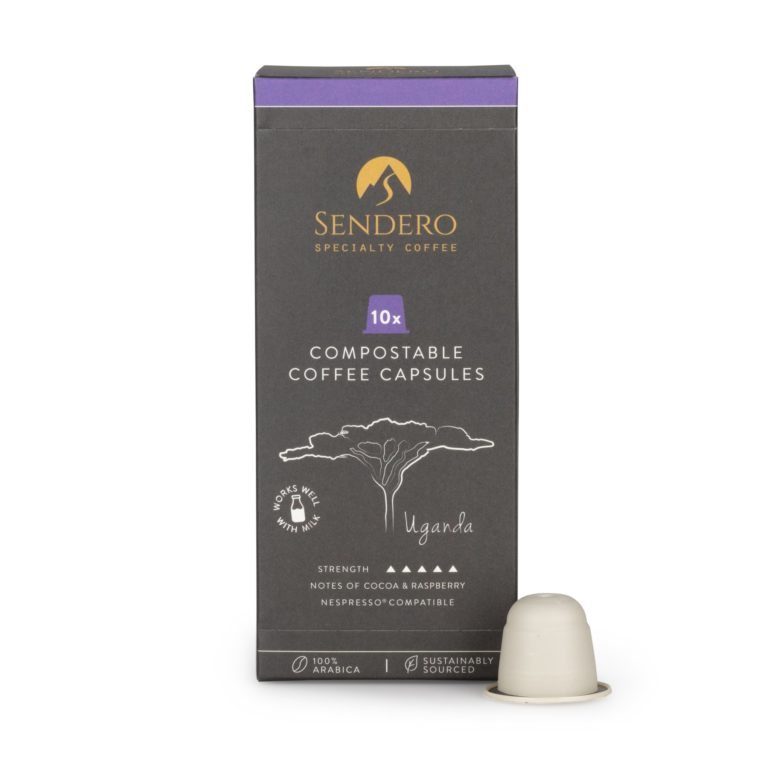 Compostable Coffee Capsules - Uganda - 10 Capsules