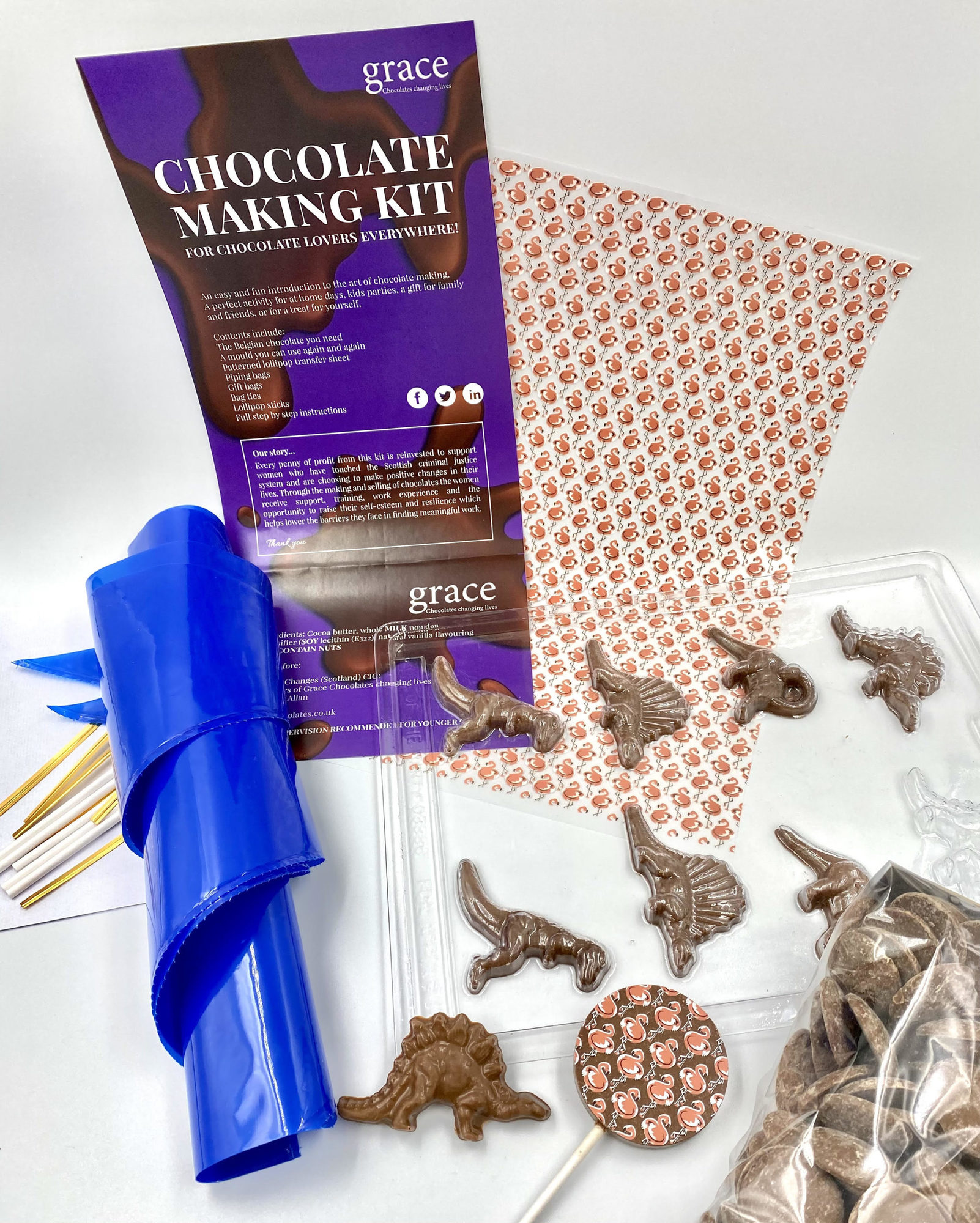 Chocolate Making Kit – Dinosaurs