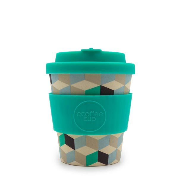 Ecoffee cup geometric frescher pattern