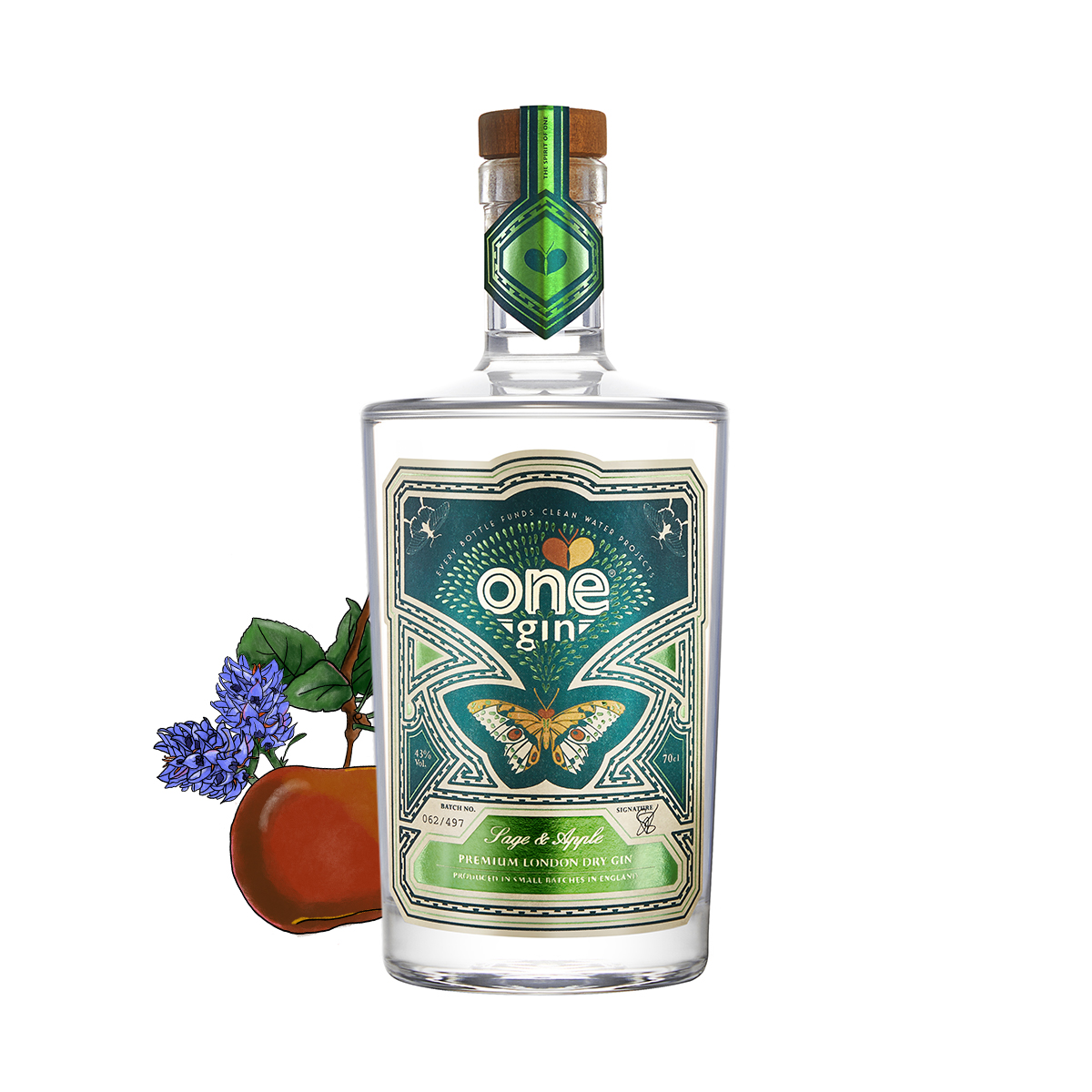 One Sage &amp; Apple Gin