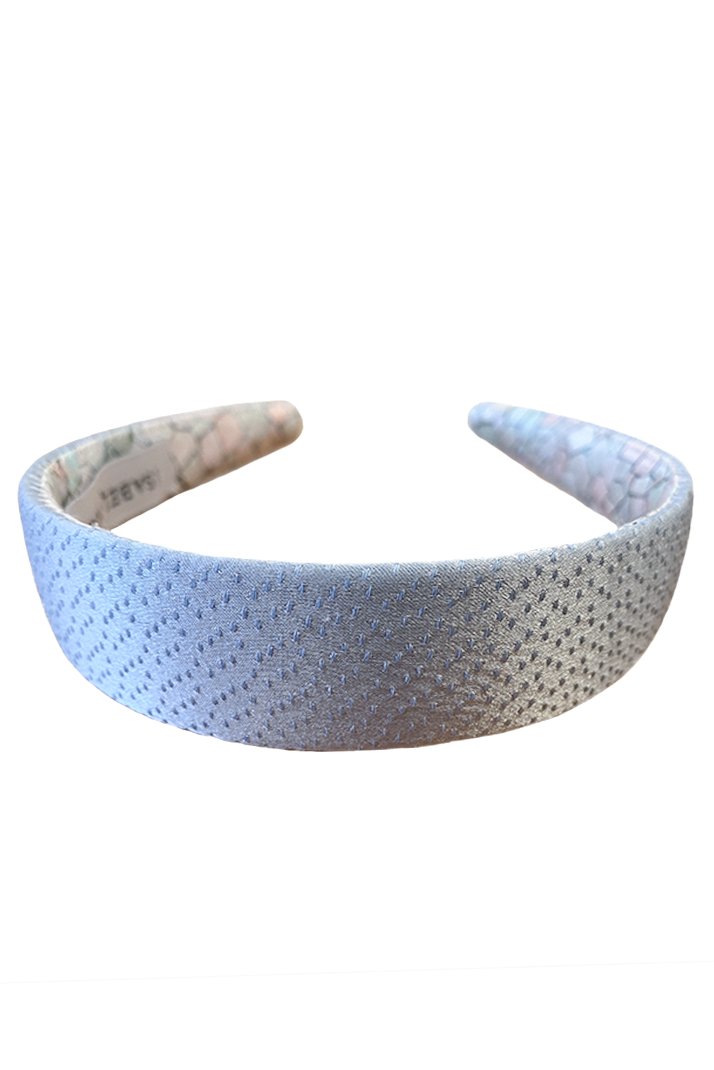 Dusty Blue Satin Headband