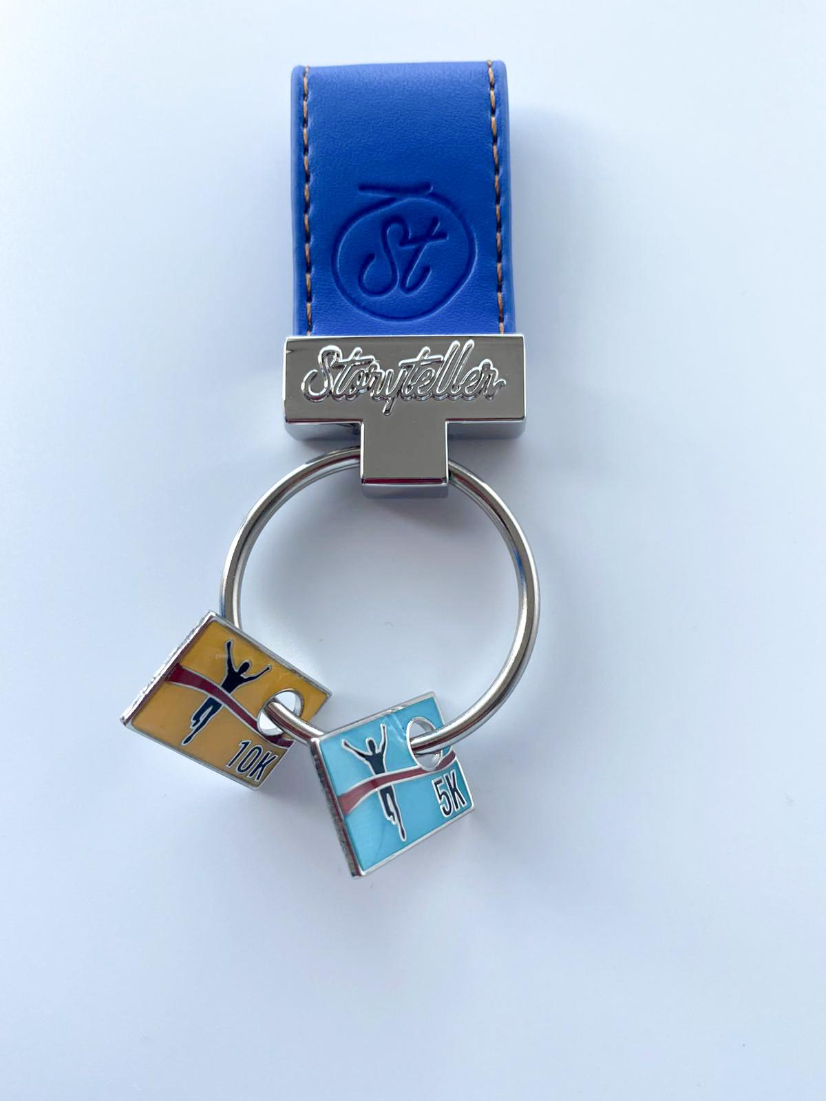 The Flagmate Pocket Edition Keyring, Blue