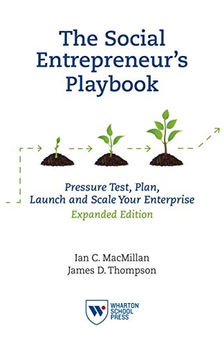 The front cover of the book The Social Entrepreneur's Playbook