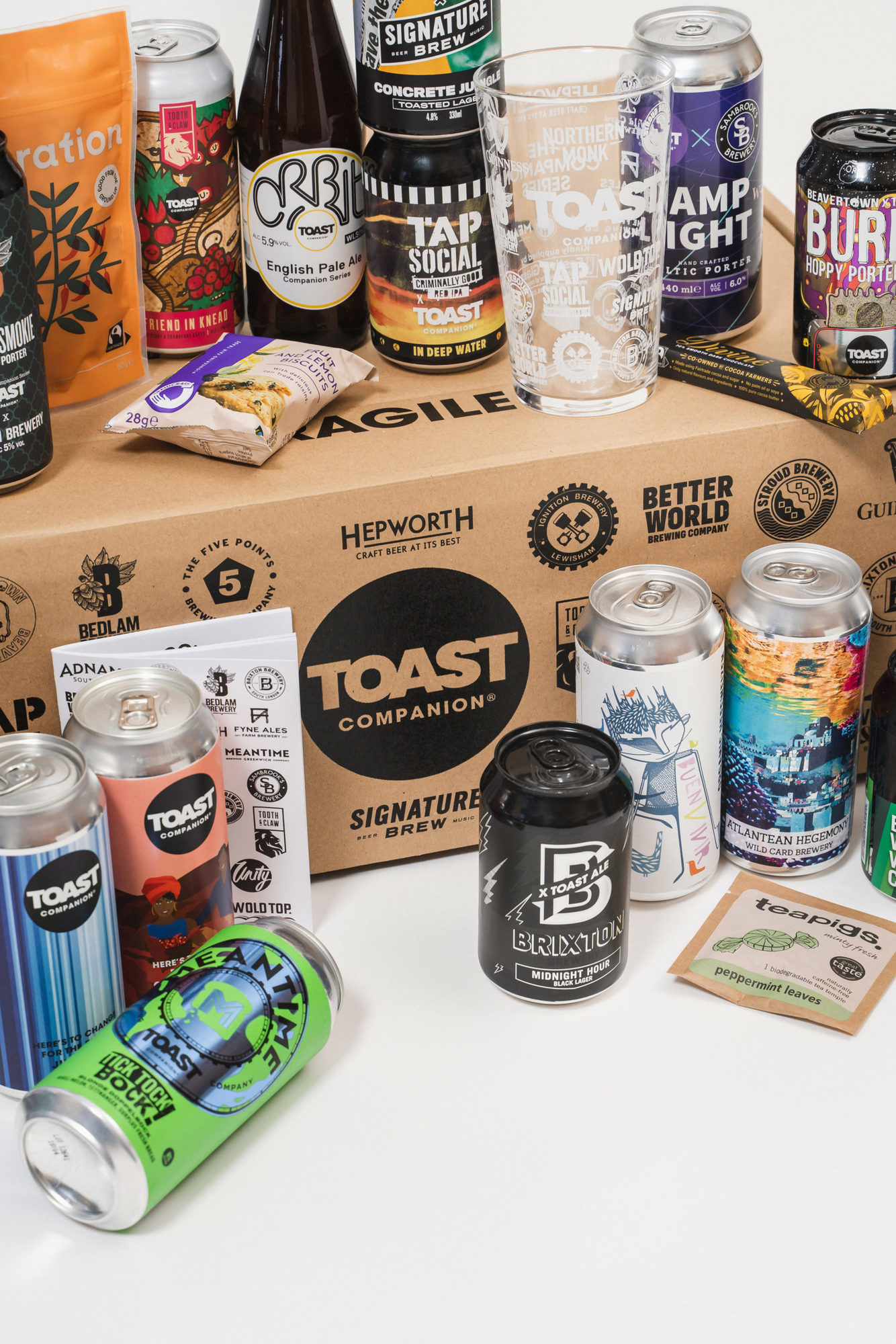 Companion Series Limited Edition Charity Beers & Snacks Gift Box