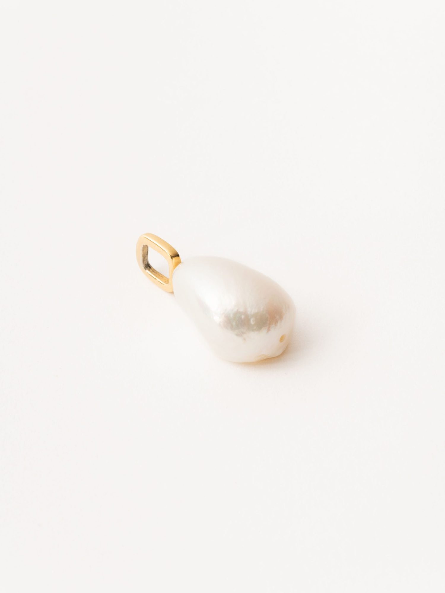 Gold Pearl Drop Removable Charm