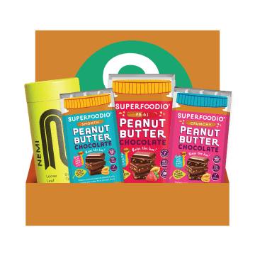 Peanut Butter Chocolate and Tea Vegan Gift Box