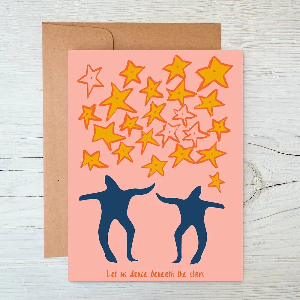 Dance Beneath The Stars Card, Starry Night Collection