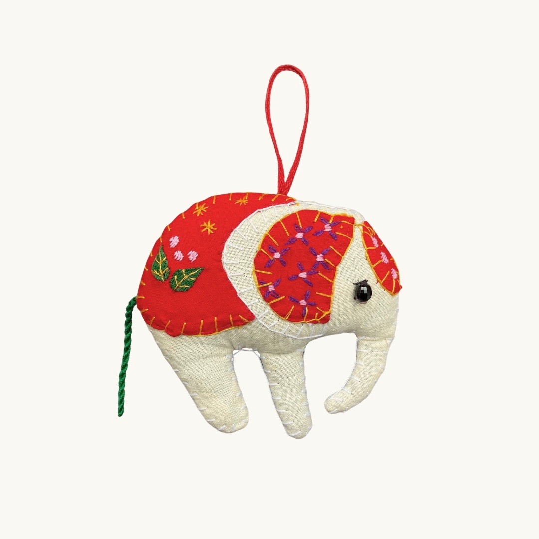 Elephant Christmas Tree Decoration