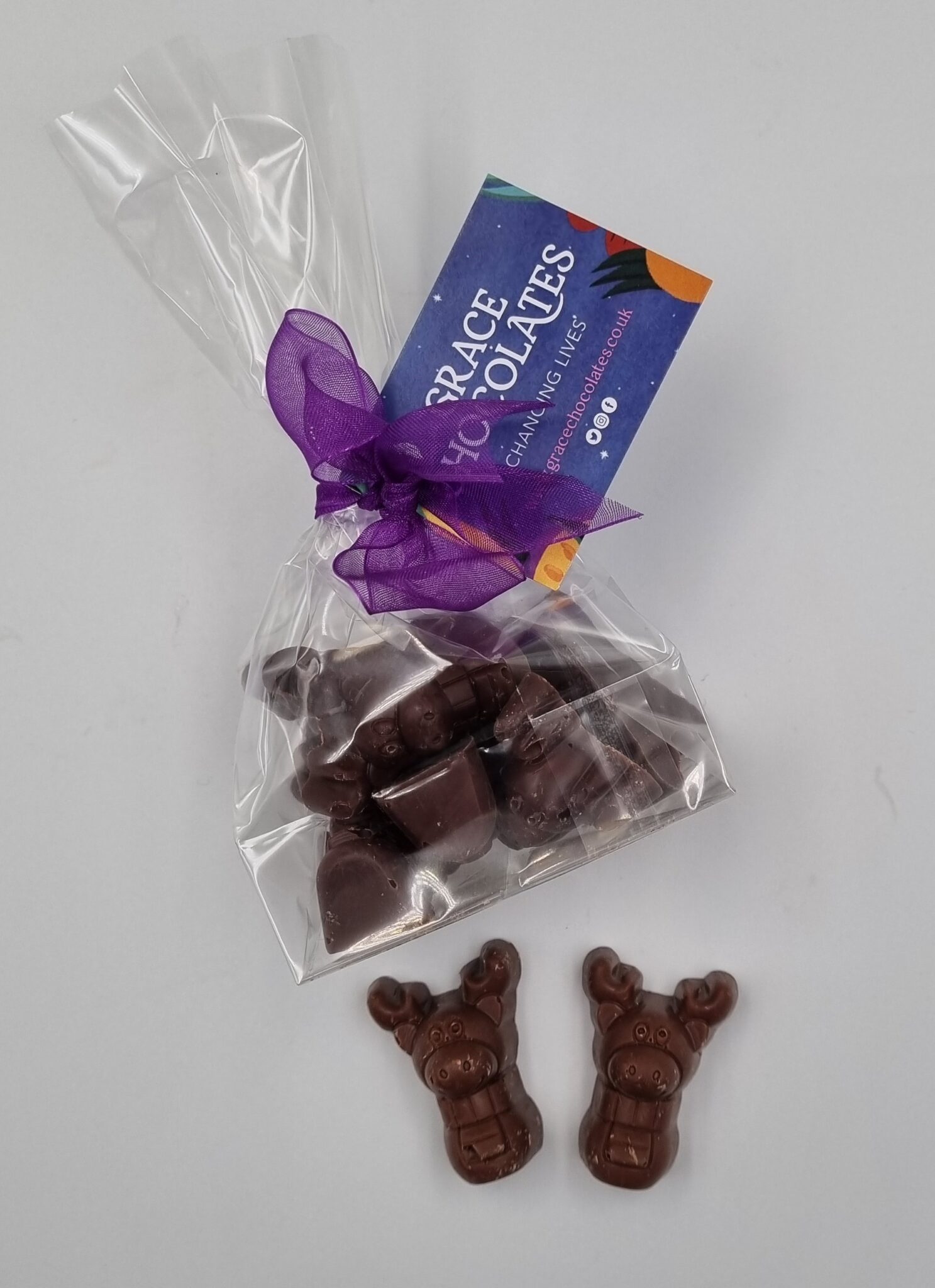 Vegan-Friendly Dark Chocolate Reindeer