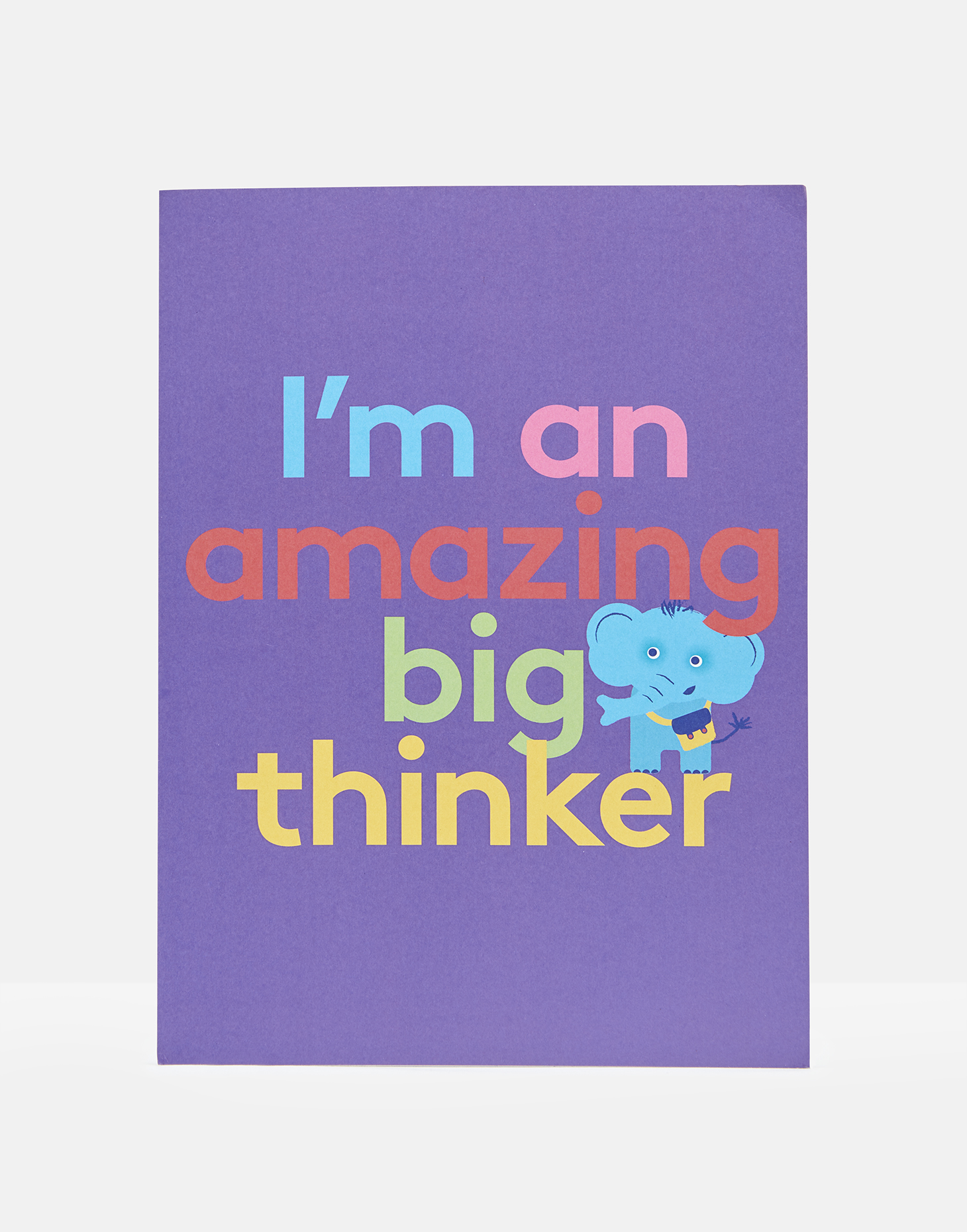 Amazing Big Thinker Pencil, Card and Poster Gift Pack