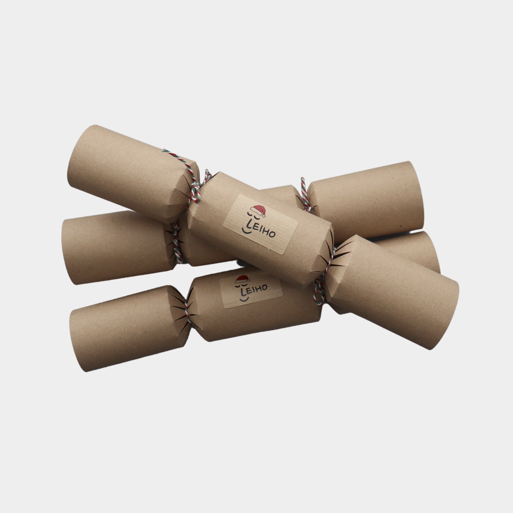 Eco-friendly Christmas Sock Crackers - Pack of Three