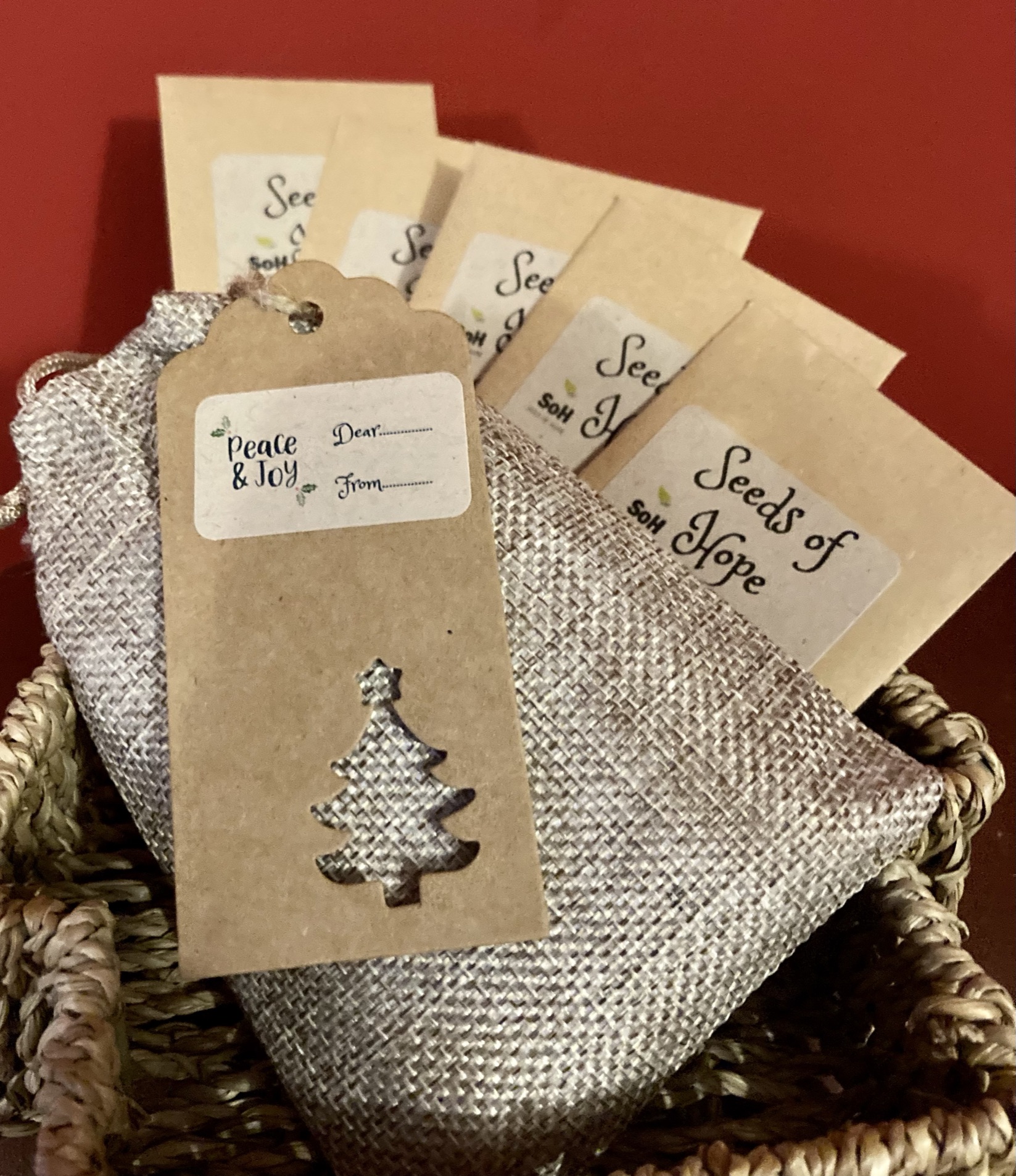 Gift Bag - Five Packets of English Wildflower Seeds