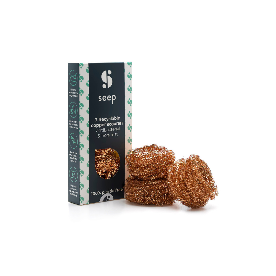 Seep Recyclable Copper Scourers