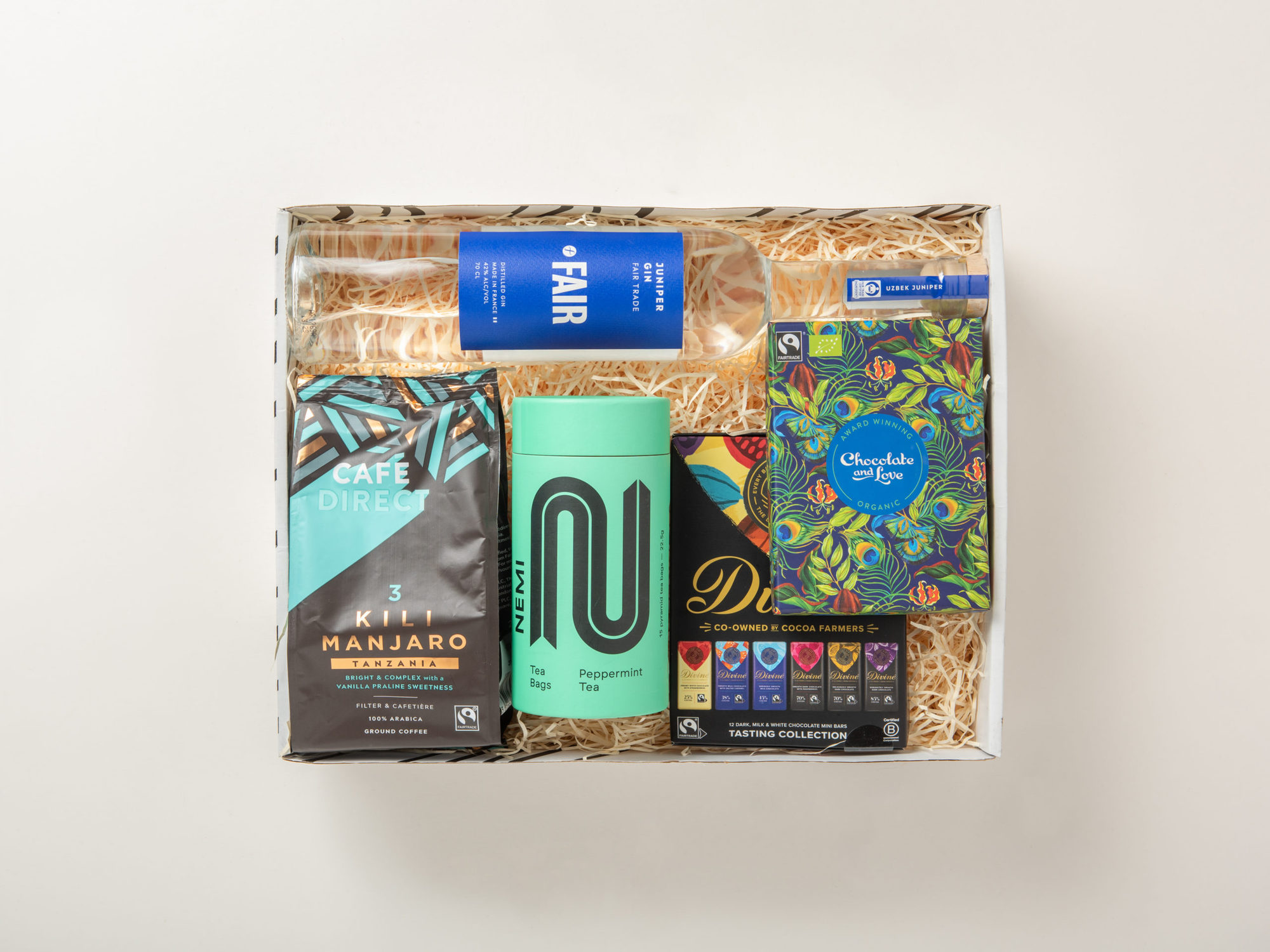 The Fairtrade Gin Celebration Gift Box