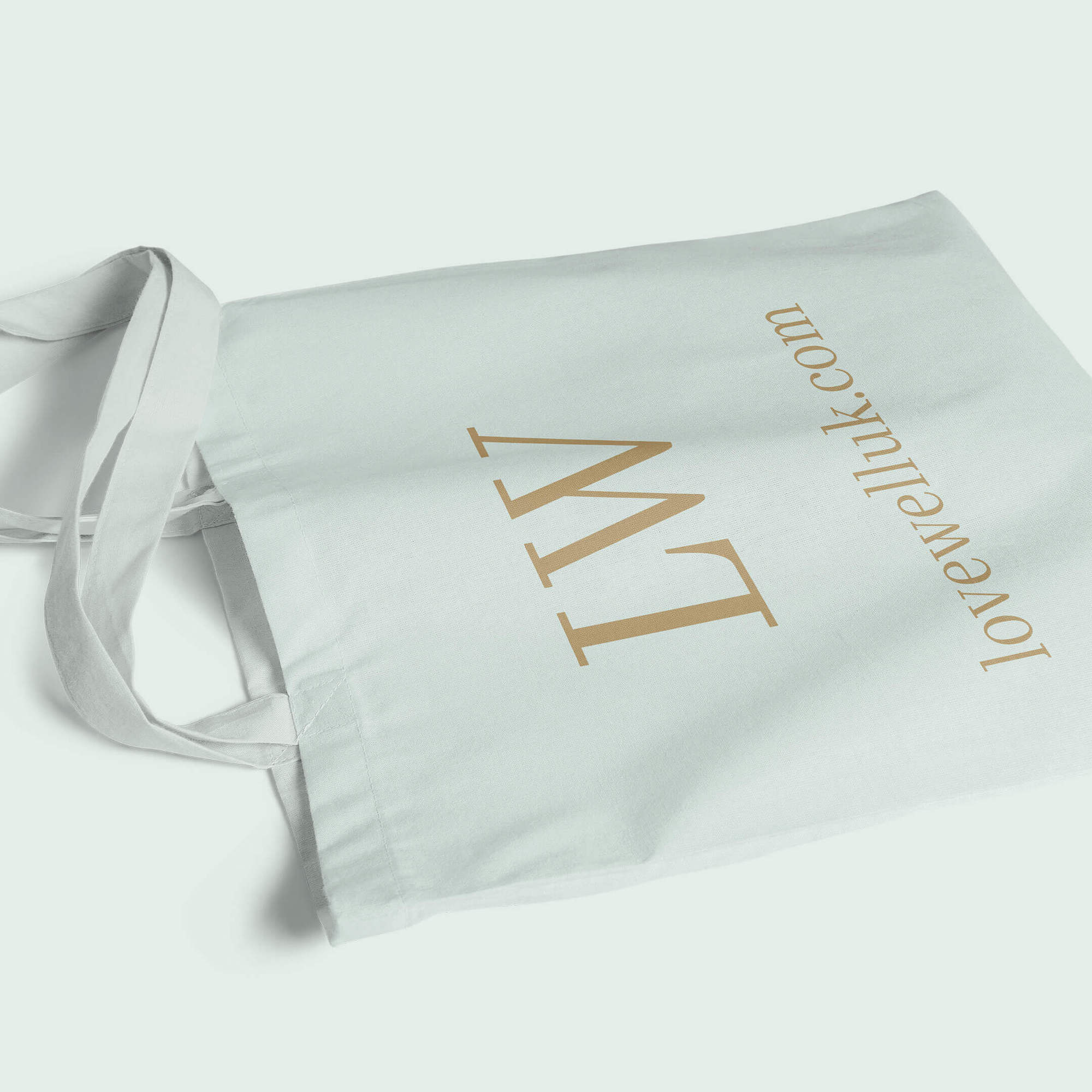 Limited Edition LoveWell Tote Bag - Mint green