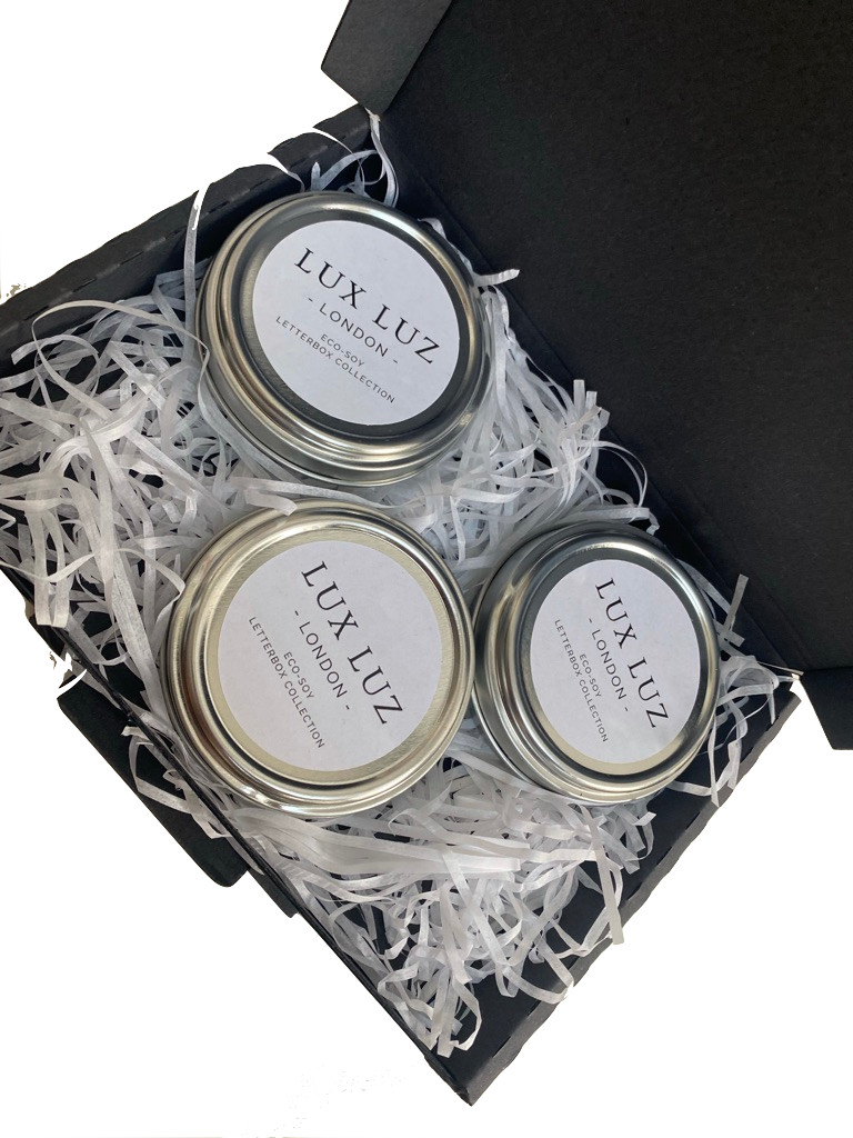 Letterbox collection - Trio of signature scents - With a gift card and handwritten message