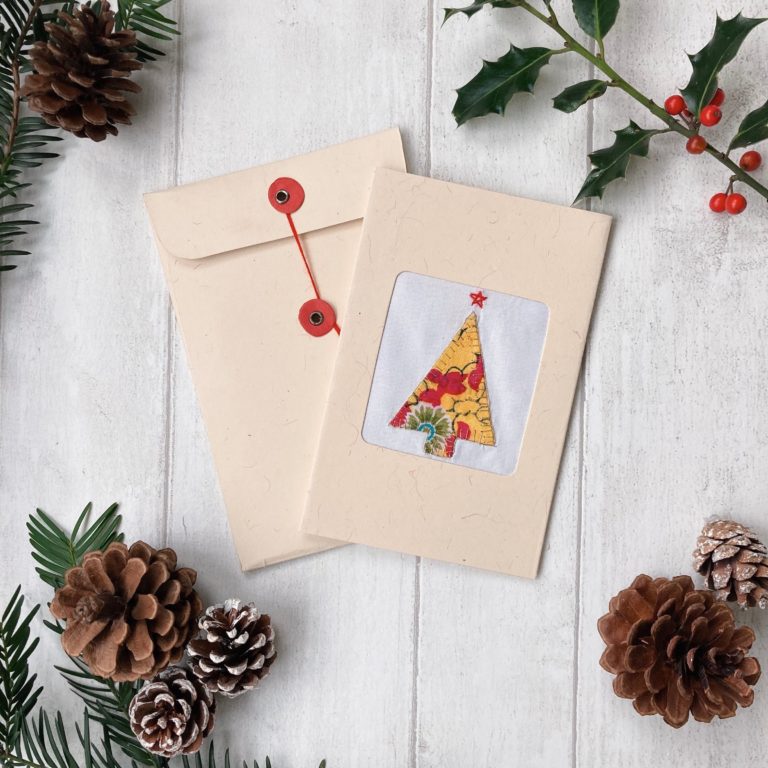 Assorted Handmade Christmas Cards - Pack Of 4