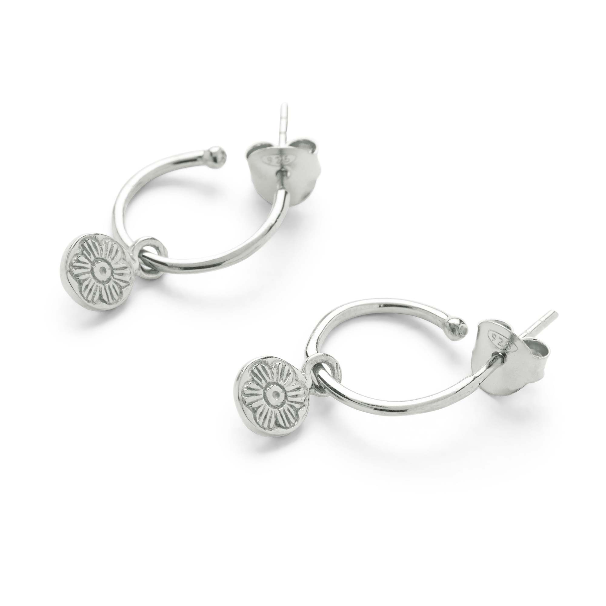 Keya Earrings - Silver