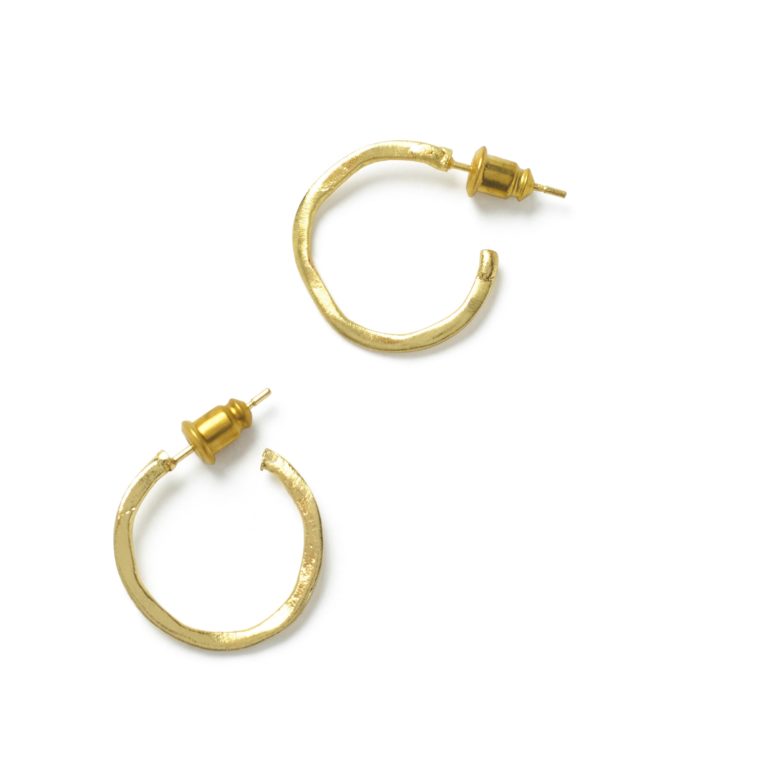 Tara Gold Hoop Earrings