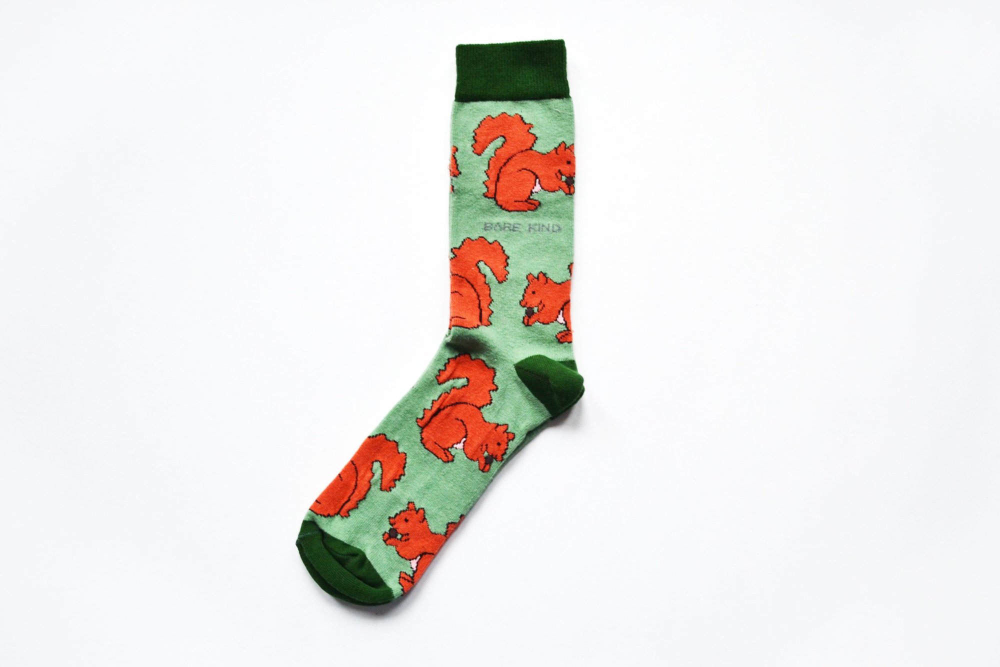 Save the Red Squirrels Bamboo Socks