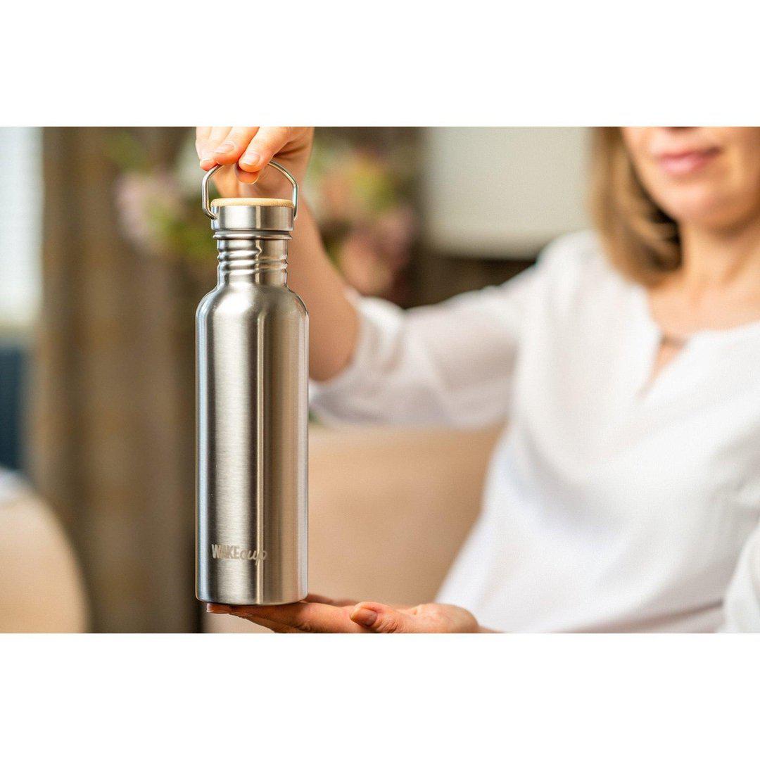 Stainless Steel Water Bottle - Silver