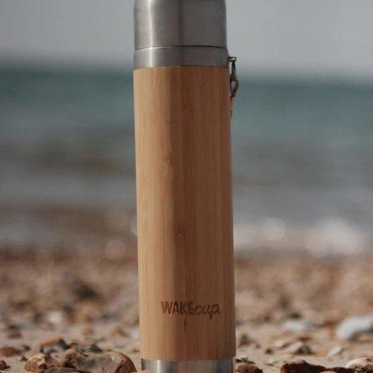 WAKEcup Thermos - Brown