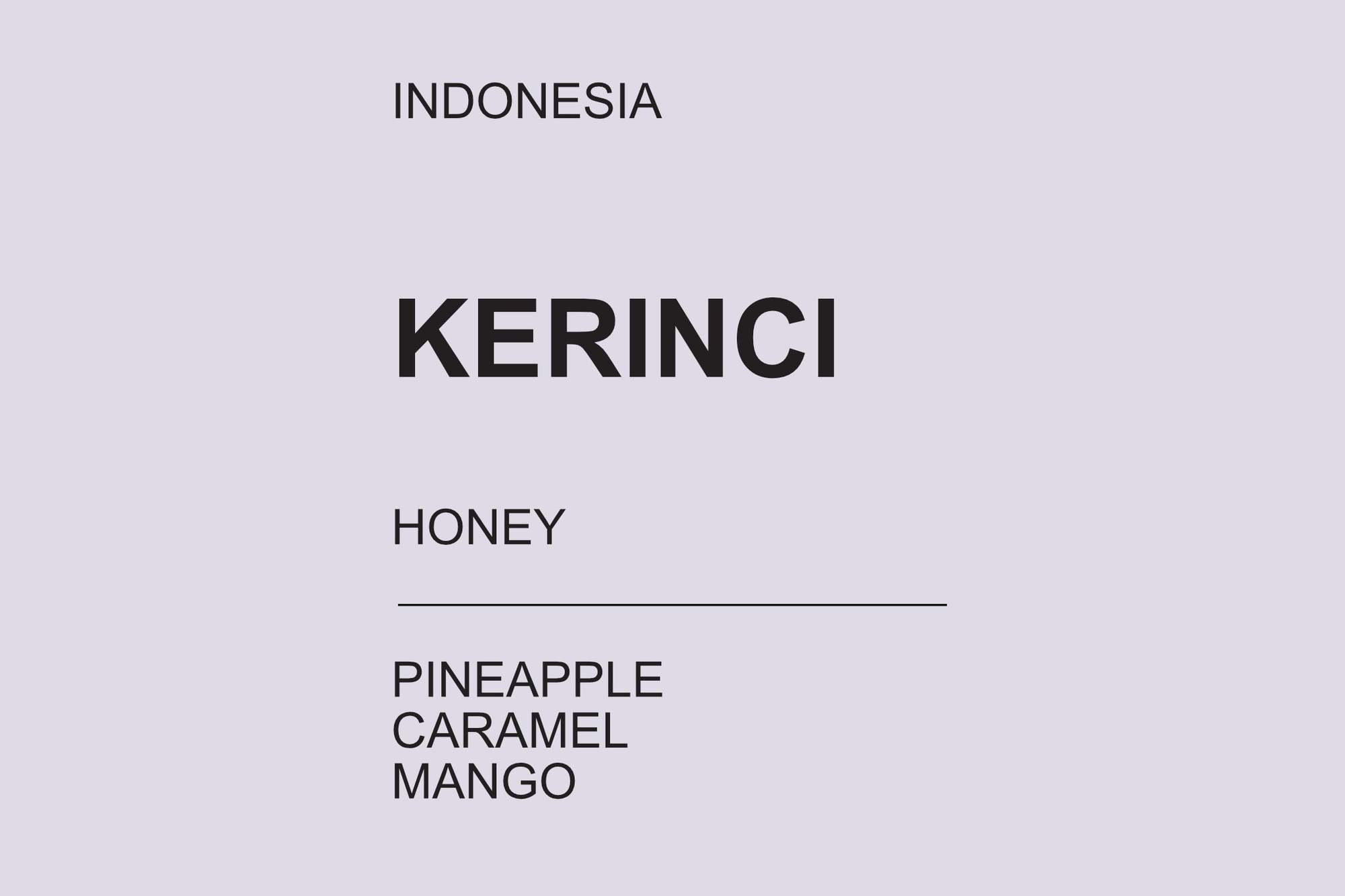 KERINCI #2 - Indonesia