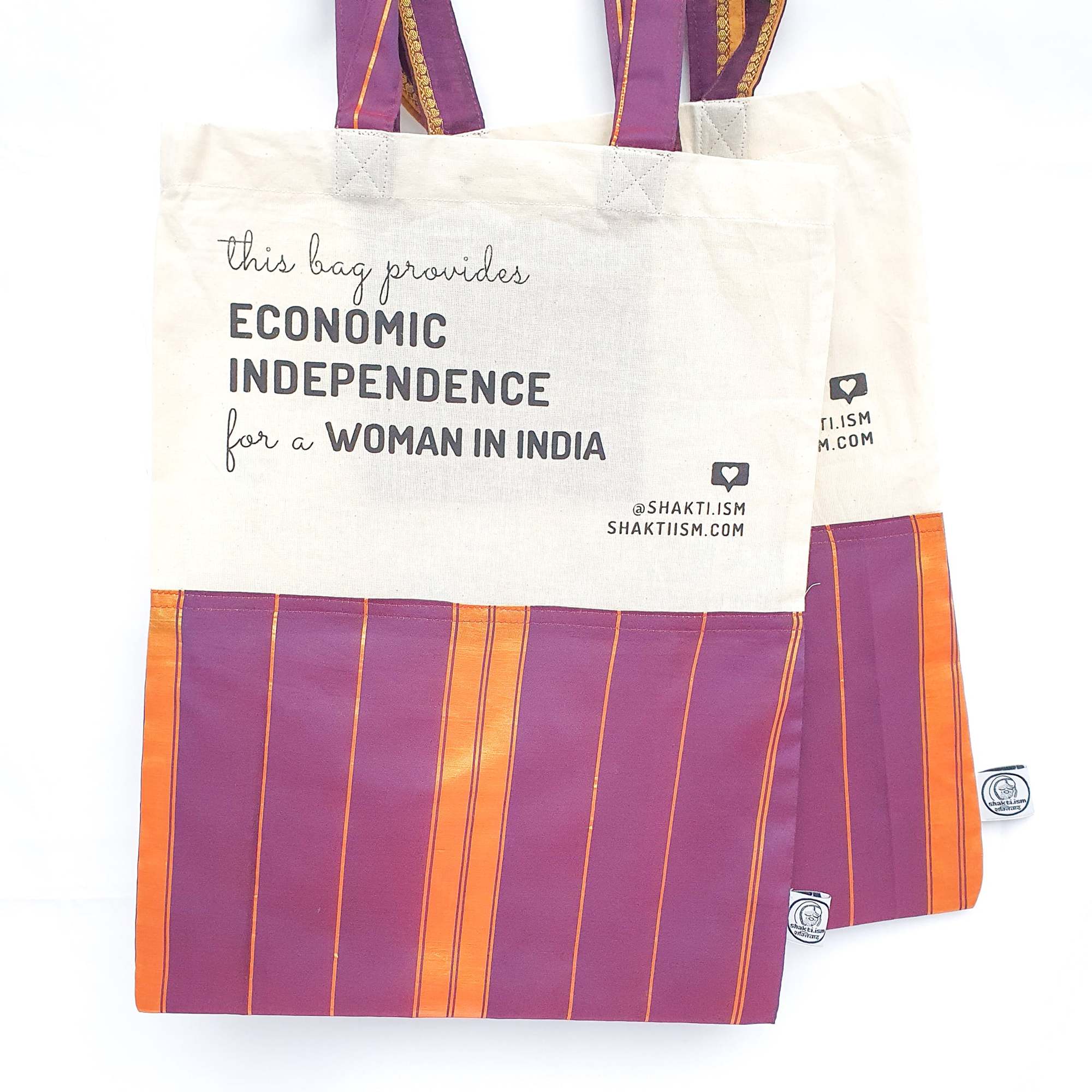 The Independence sari tote