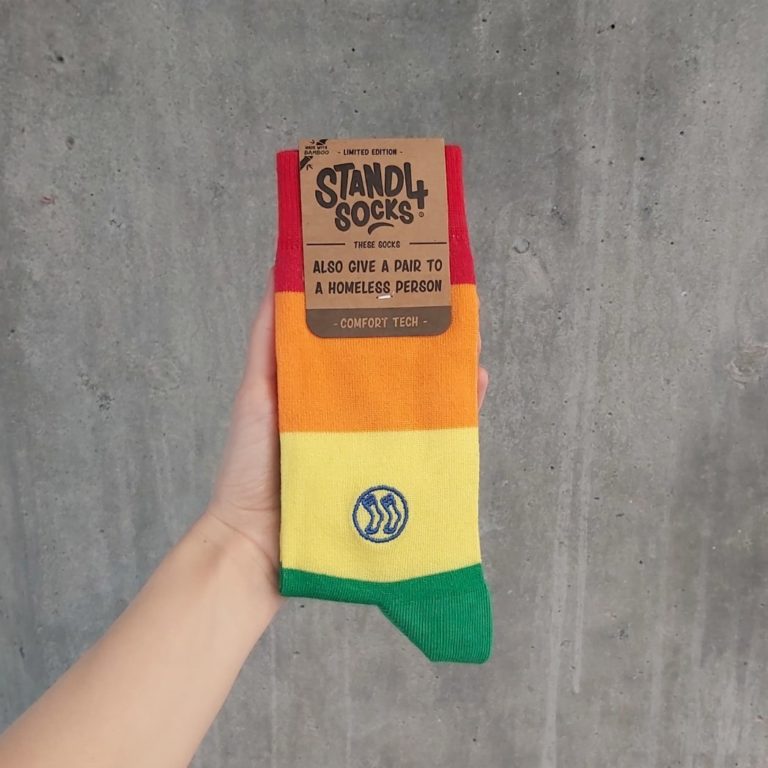 Pride Rainbow Bamboo Sock 4-Pack