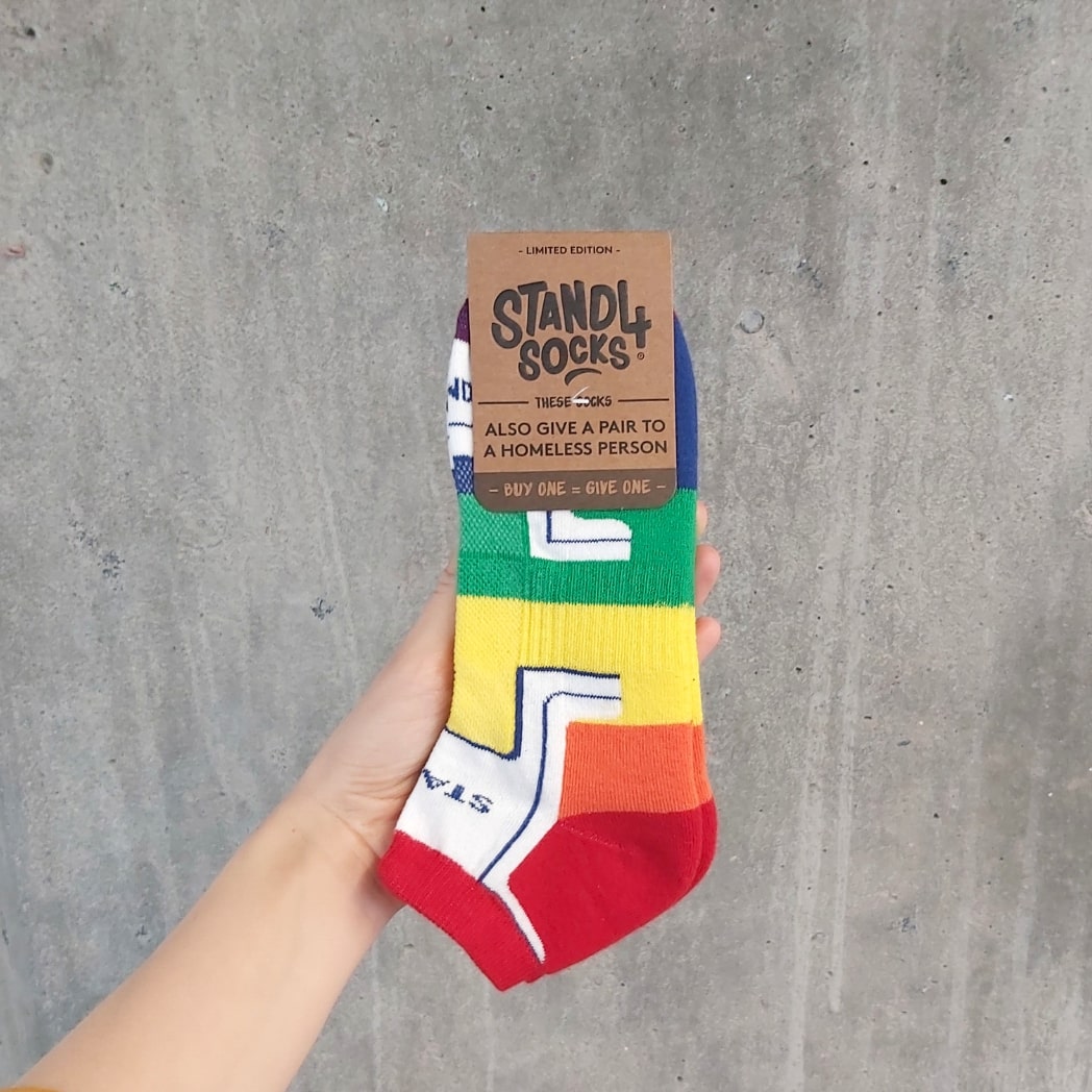 Pride Rainbow Performance Ankle Sock 6-Pack