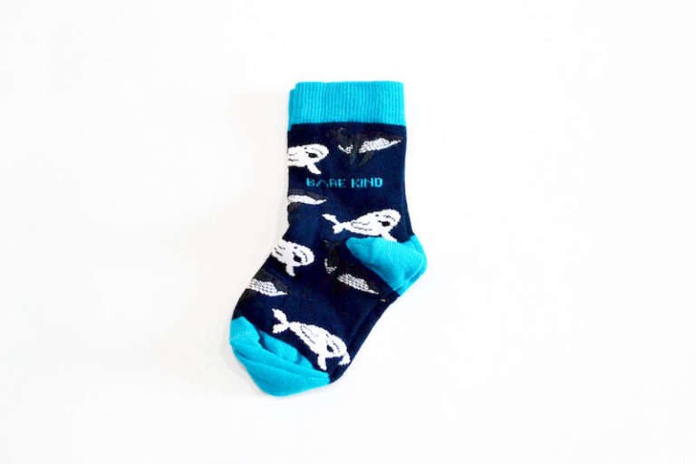 Ocean Blue Bamboo Socks Set for Kids
