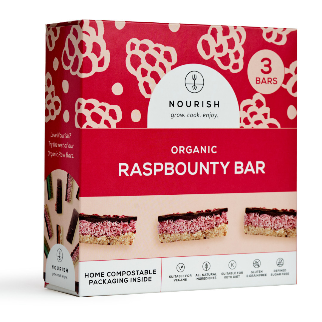 Raspbounty Bars X 3 Pack