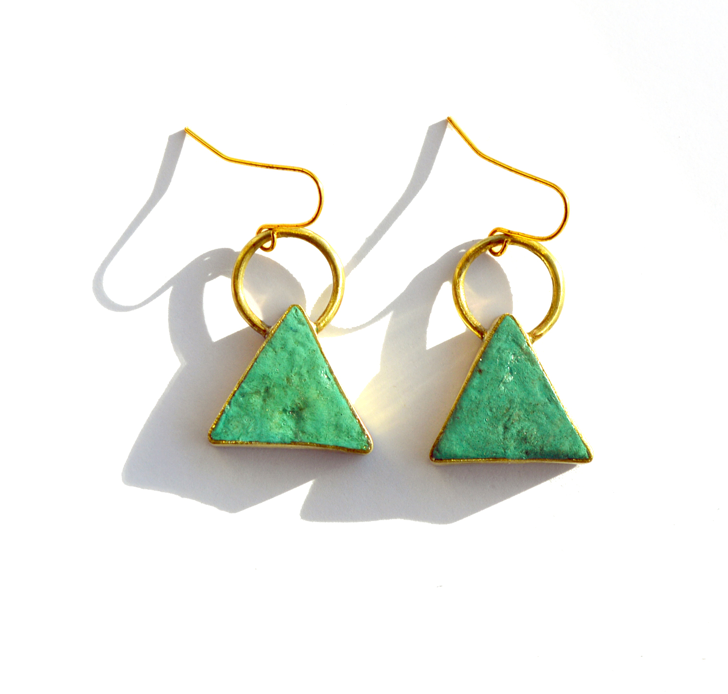 Triangle Pulp Earring