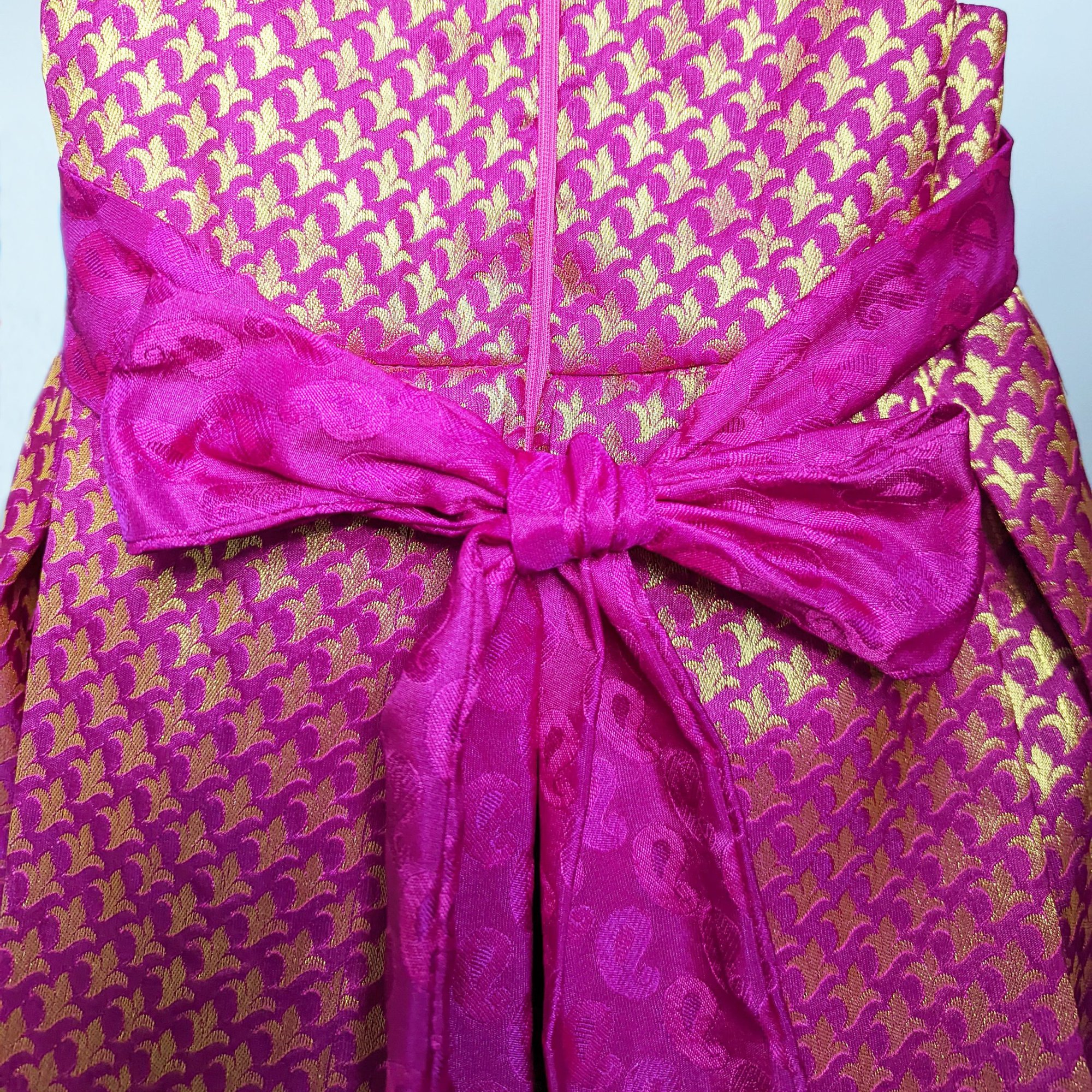 Magenta Pink Girls Dress Size 4-5 - 4-5